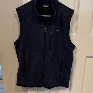 Patagonia Dark Blue Sleeveless Fleece